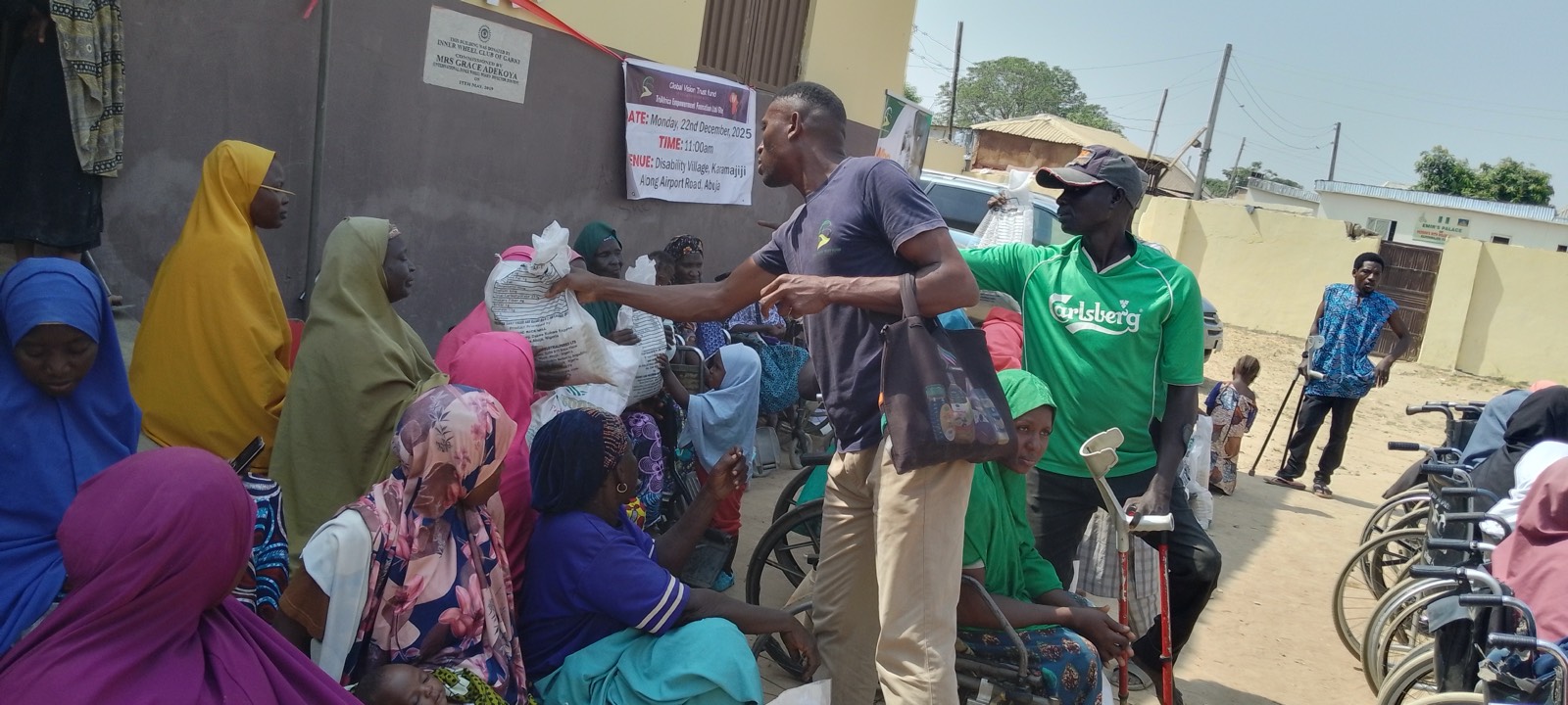 Christmas with Karamajiji Disability Village — photo 13