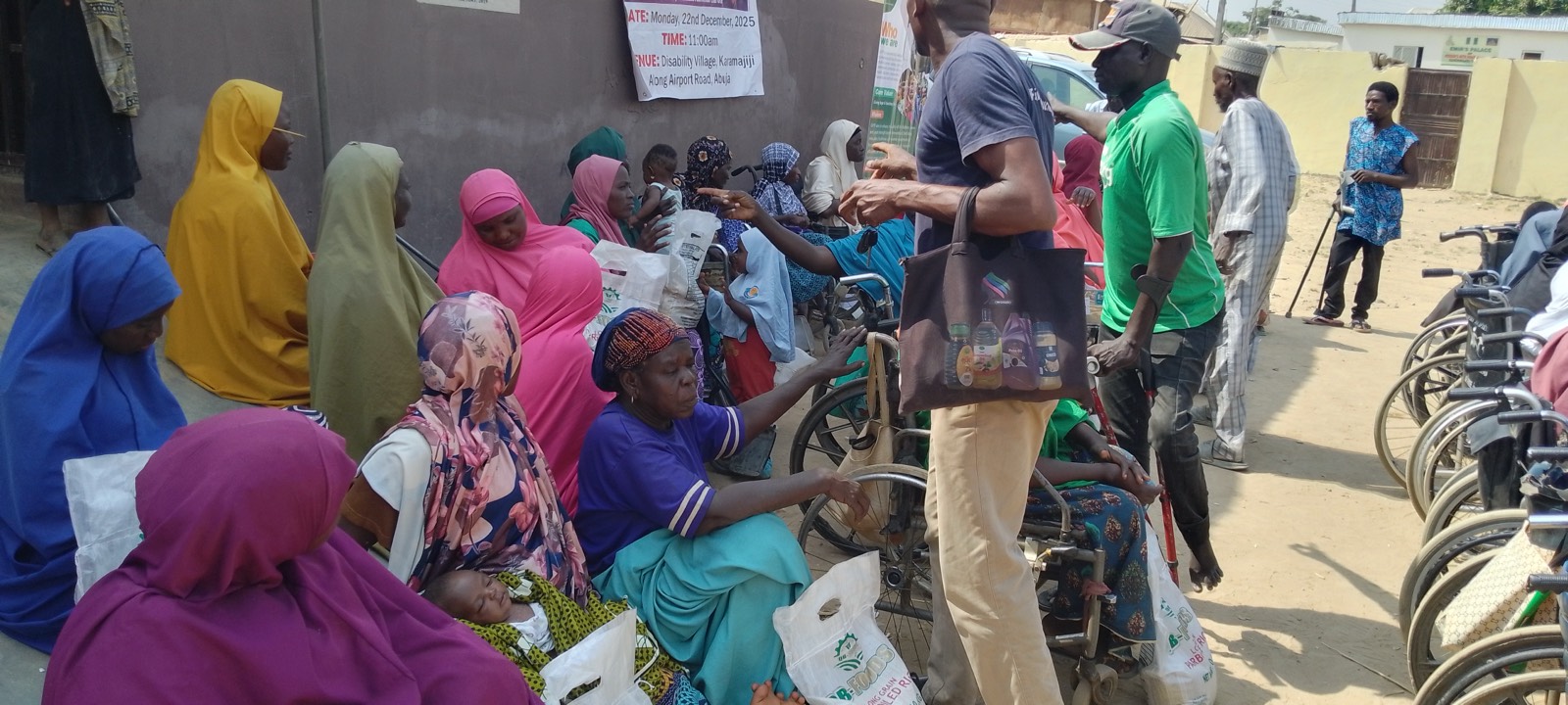 Christmas with Karamajiji Disability Village — photo 14